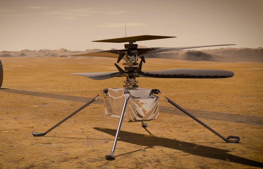 Así funciona el helicóptero Ingenuity que está camino de Marte
