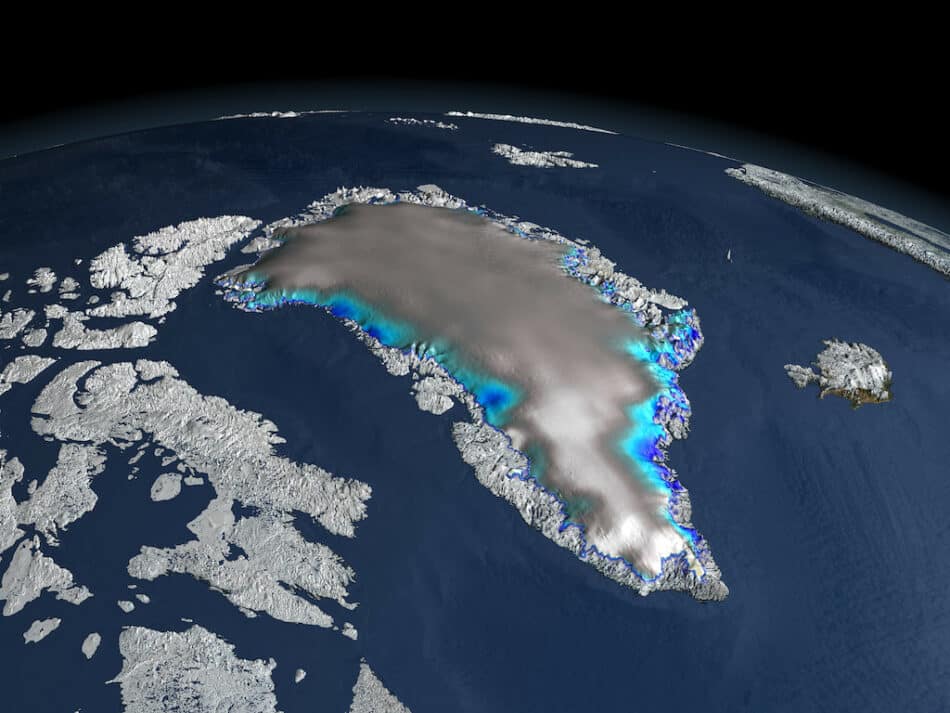 El hielo de Groenlandia se derrite, y ya no hay vuelta atrás