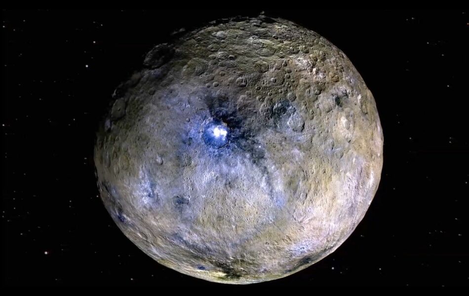 Ceres, un planeta enano con un océano oculto bajo el hielo