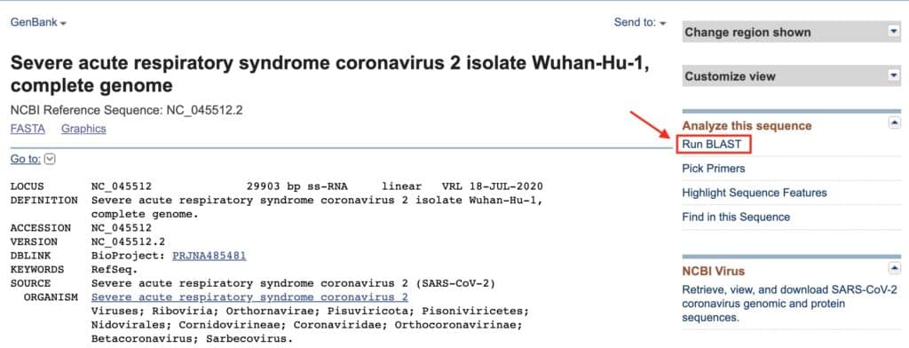 coronavirus VIH genoma
