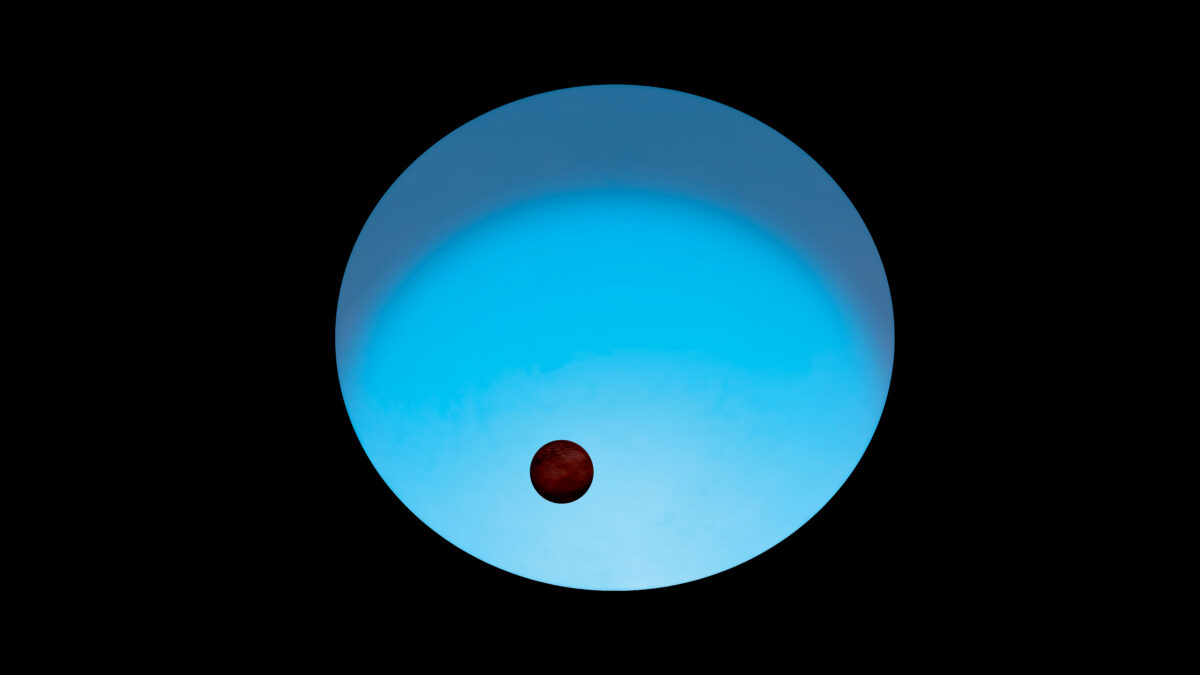Detectado un Júpiter ultracaliente que orbita una estrella azul