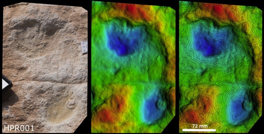 Estas huellas humanas tienen 120.000 años