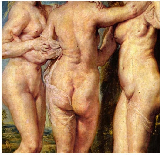 Una de las Tres Gracias de Rubens tenía cáncer de mama