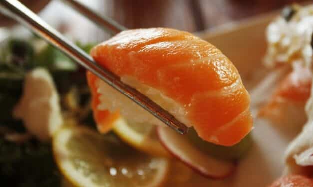 Así es el sushi de salmón fabricado en un laboratorio