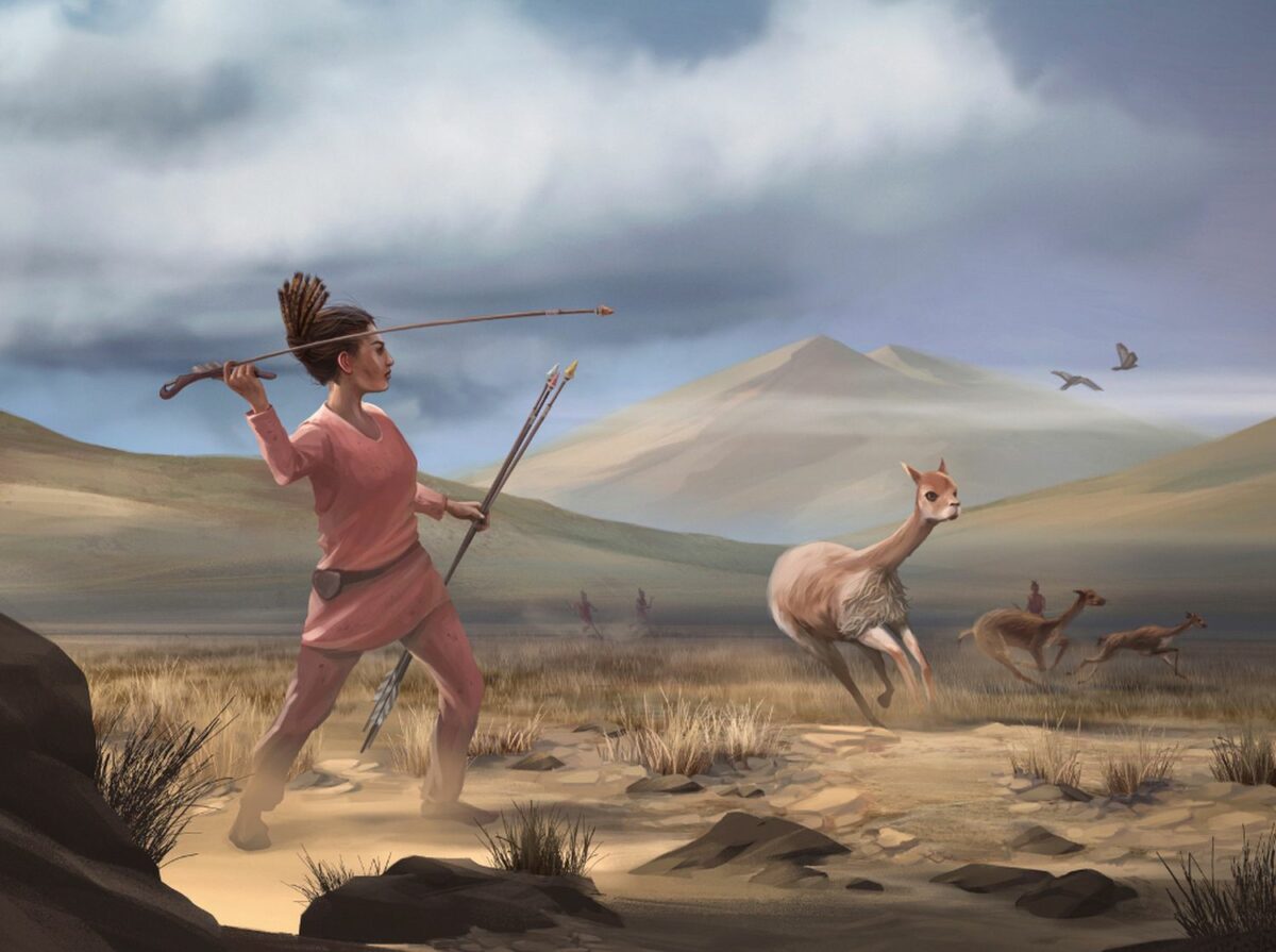La mujer cazadora de la prehistoria encontrada en los Andes
