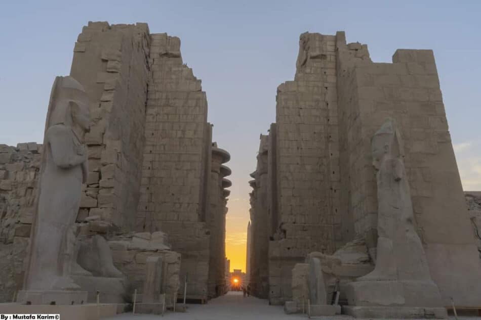 La alineación del Sol en los templos sagrados del Antiguo Egipto