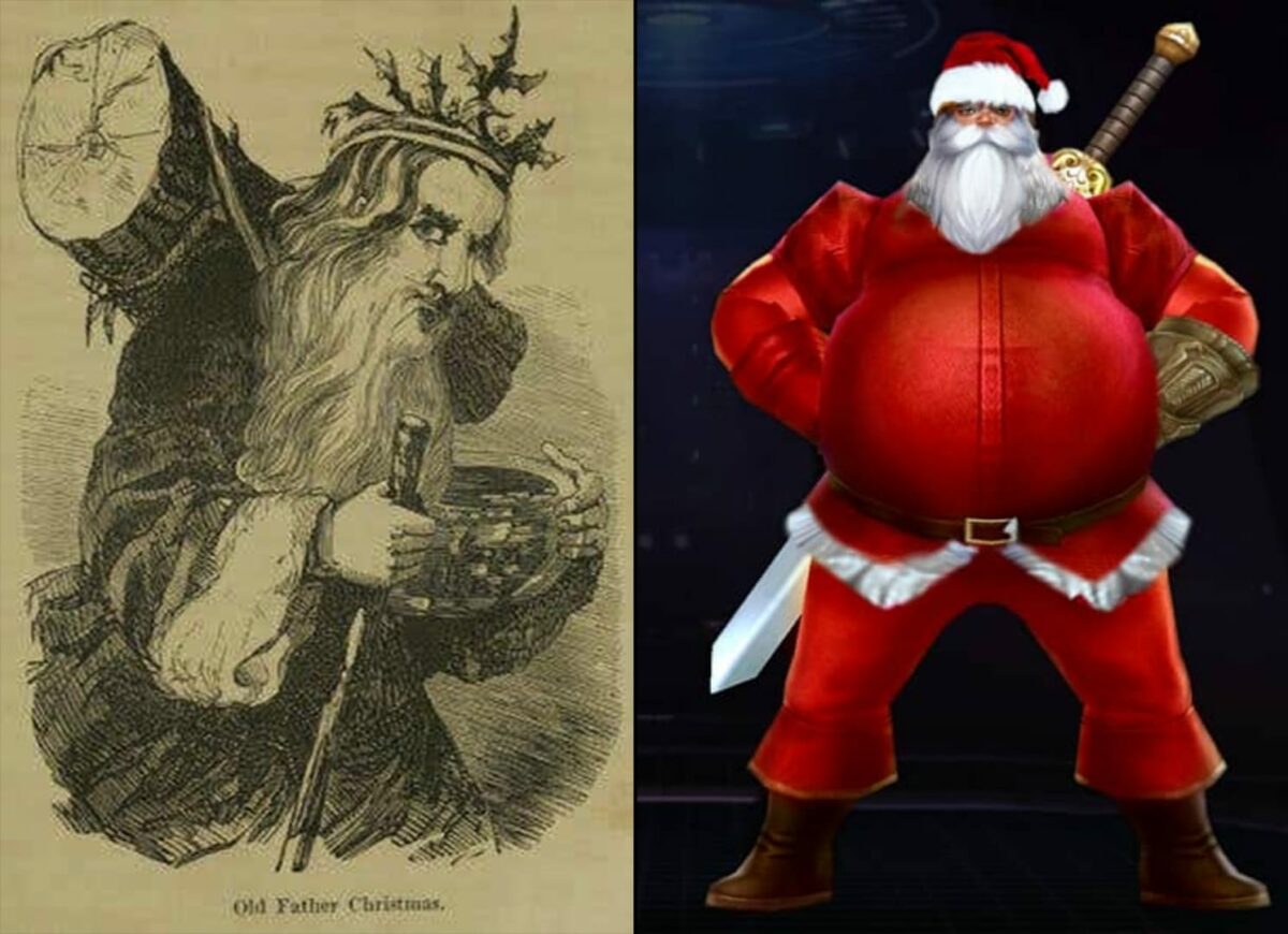 La bonita evolución de Papá Noel