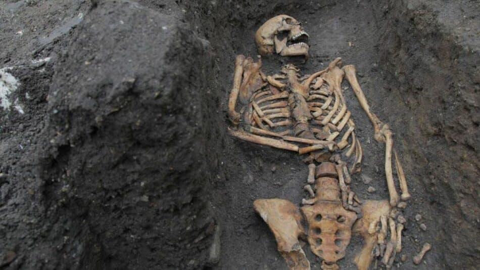 Los esqueletos hablan de la dureza de la vida en la edad media