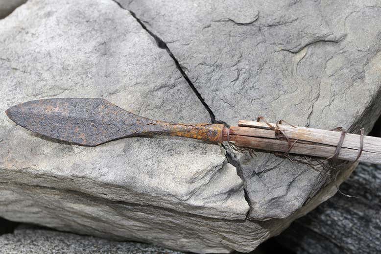 El deshielo saca a la luz 68 flechas de 6.000 años de antigüedad