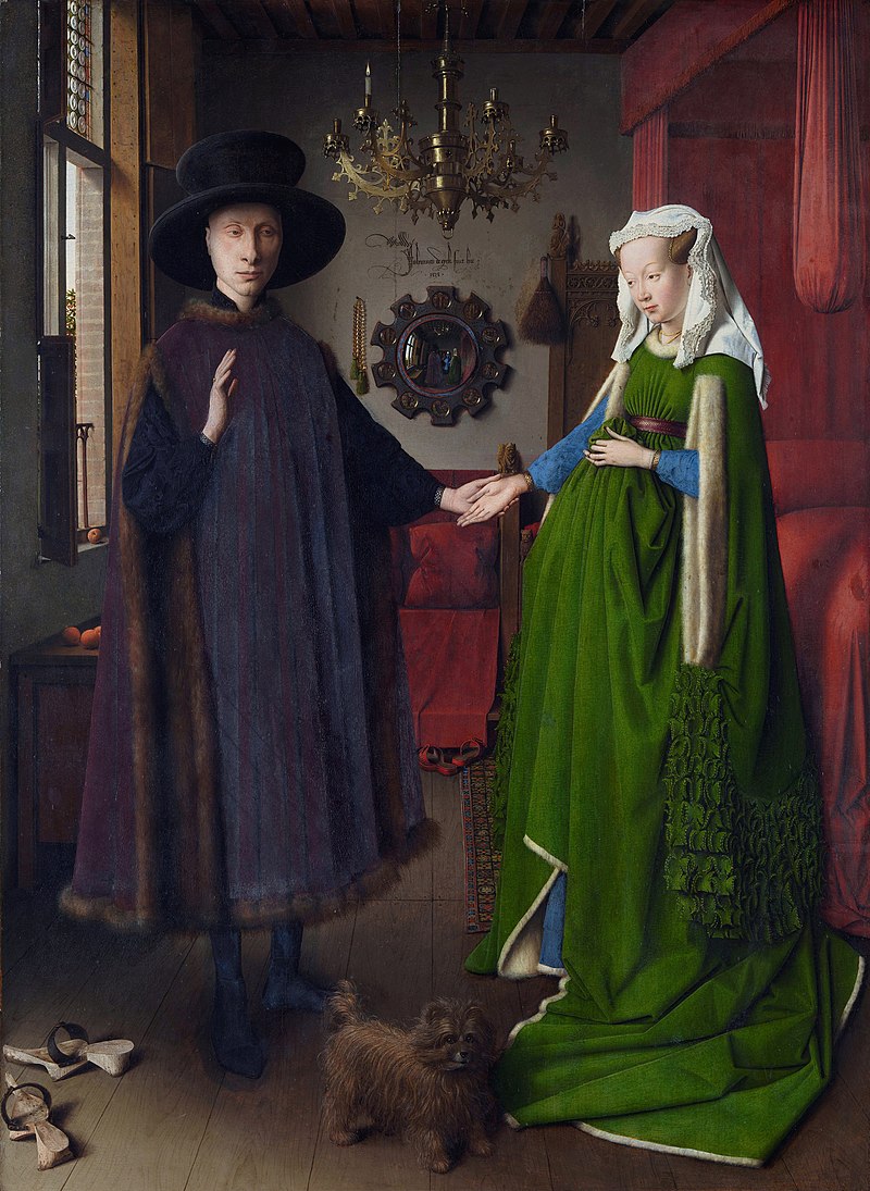 Retrato del matrimonio Arnolfini, de Jan Van Eick