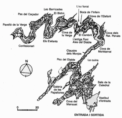 mapa cuevas Salnitre