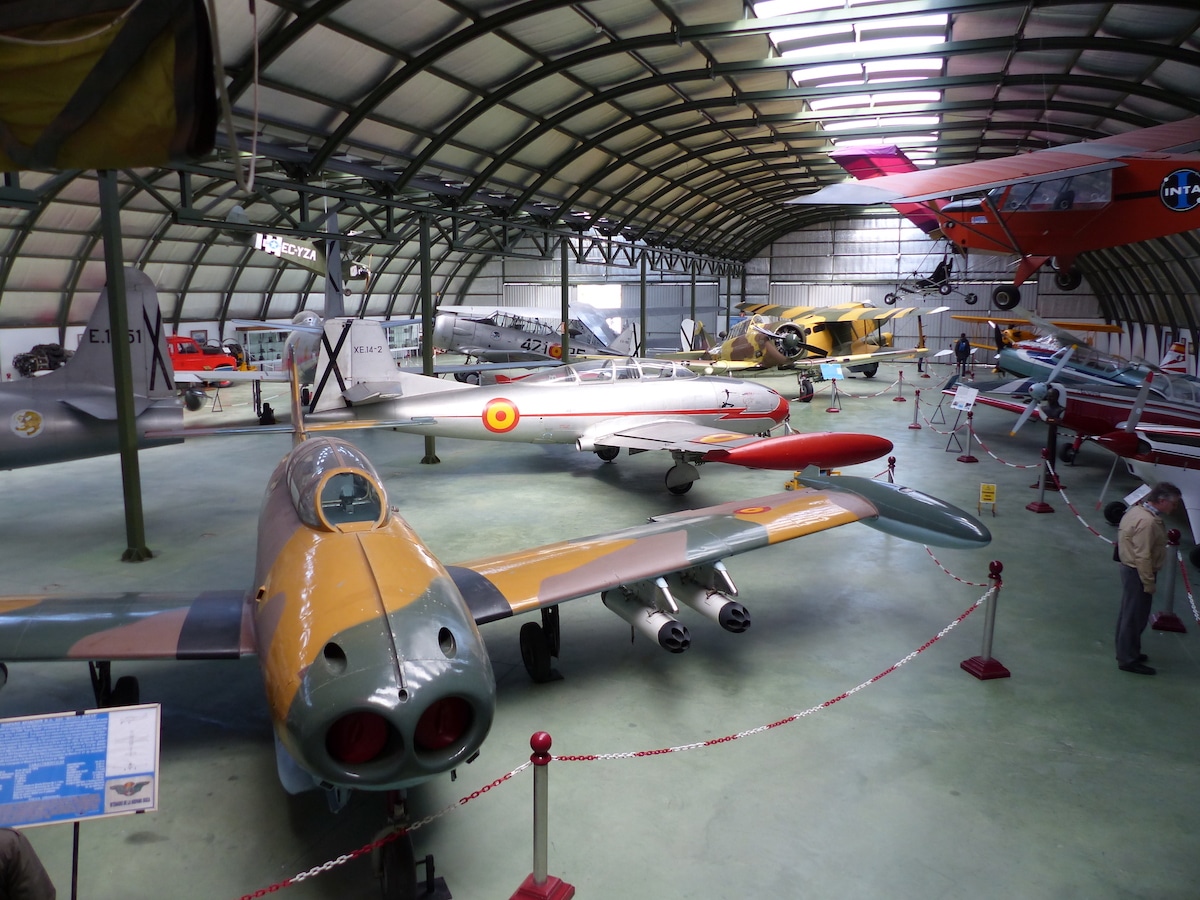 Viaje a la historia de la aviación en el Museo del Aire