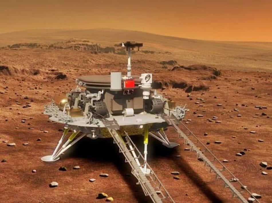 ¿Dónde aterrizará Zhurong? El rover chino, dios del fuego, listo para tomar Marte