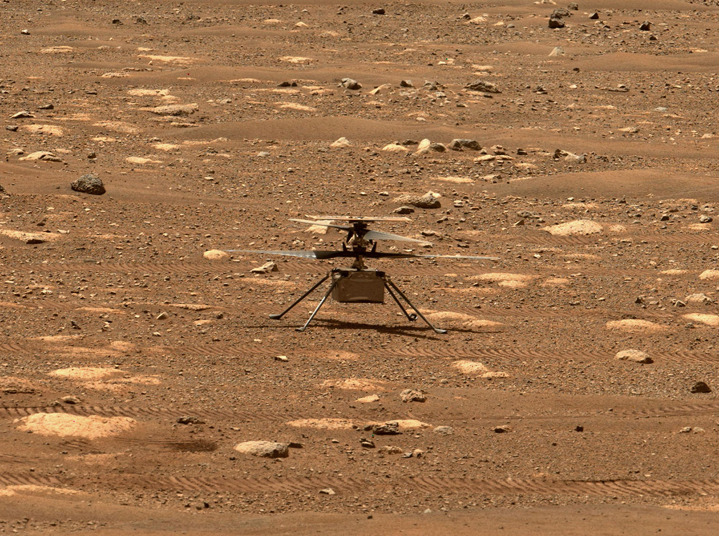 ¿Conseguirá el helicóptero Ingenuity despegar en Marte?