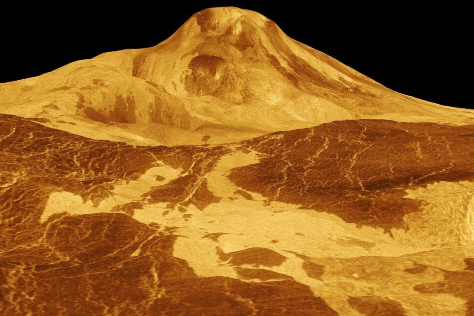 La corteza de Venus se mueve como el hielo sobre agua