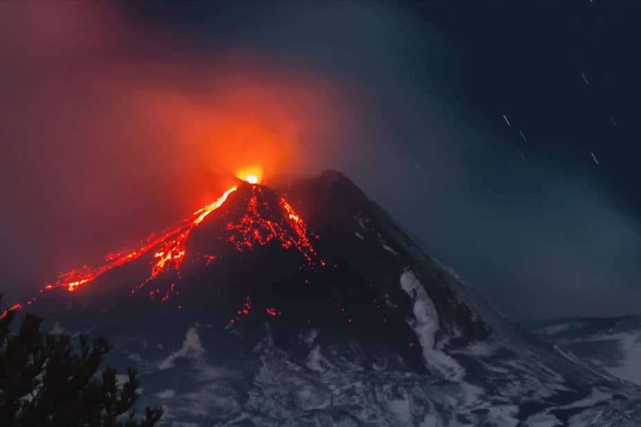 El volcán Etna crece treinta metros en solo medio año