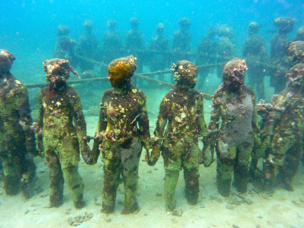 Museo submarino de Jason de Caires en Cancún