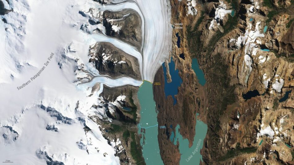 La masiva pérdida de hielo de los grandes glaciares