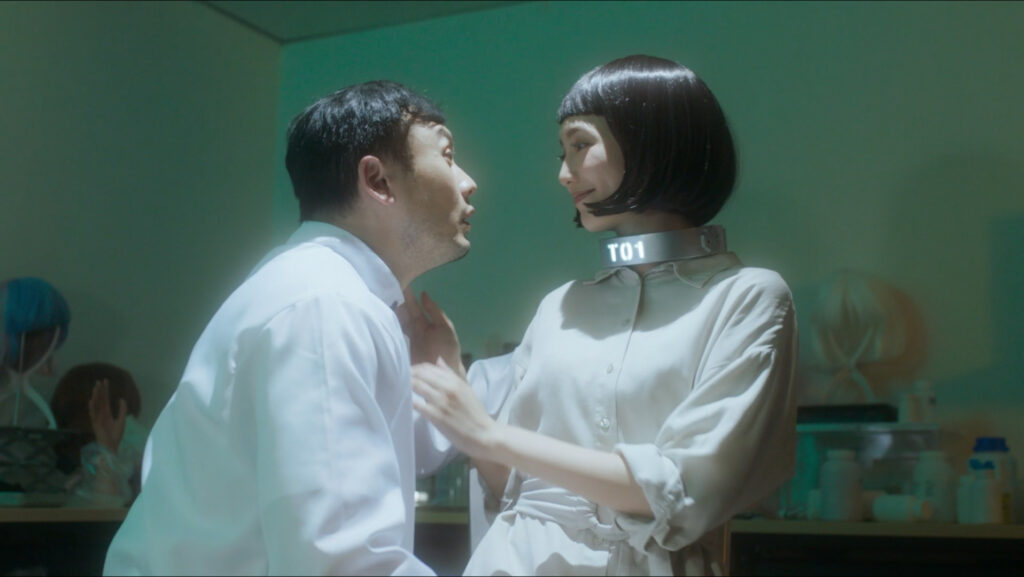 Fotograma del cortometraje Frankenstein chino