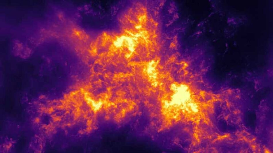 Impresionante imagen de una de las galaxias más cercanas