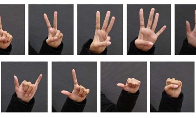 Los primeros nueve gestos con los dedos que reconoce un ordenador