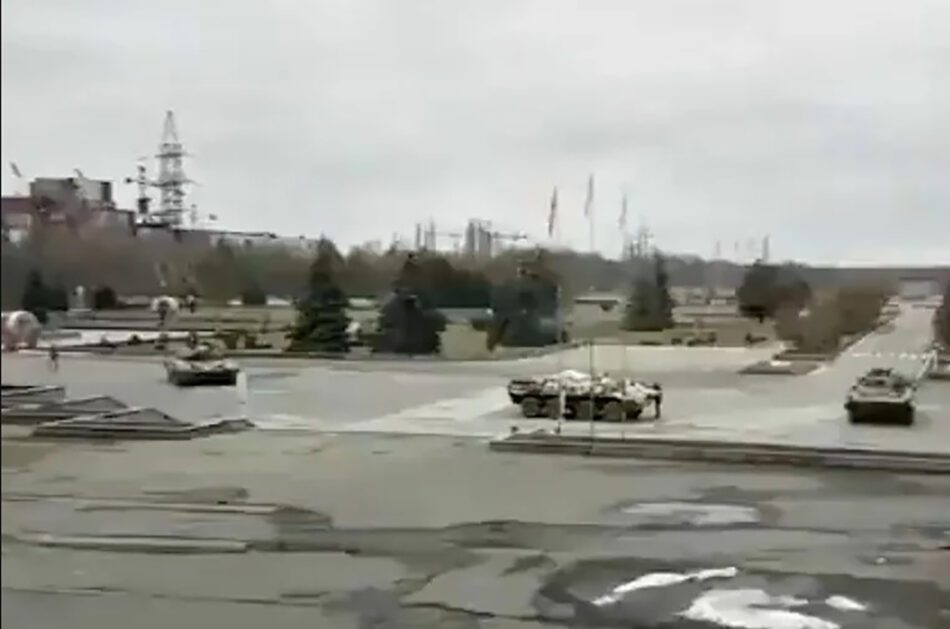 Los rusos han tomado la central nuclear de Chernobyl