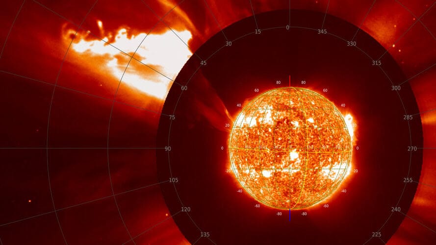 Solar Orbiter detecta una gigantesca llamarada solar