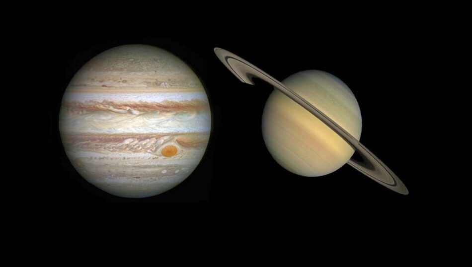 Sin Júpiter y Saturno quizá no habría vida en la Tierra