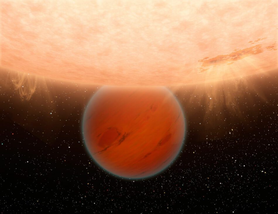 El extraño exoplaneta que ha observado James Webb, sin nubes en su atmósfera