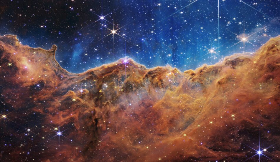 Las cinco fotos del telescopio James Webb muestran el caos y la creación del universo