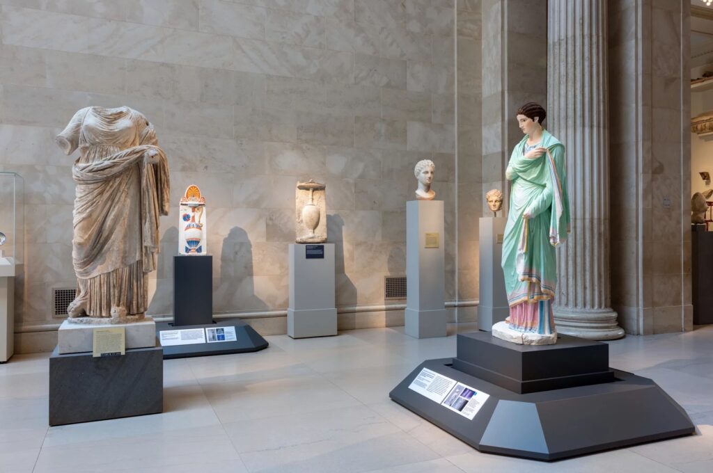 museo metropolitano arte nueva york estatuas griegas