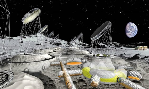 La ESA propone una base lunar hinchable