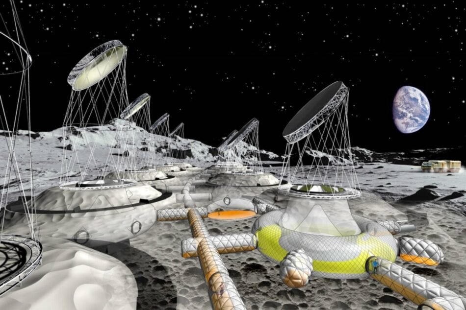 La ESA propone una base lunar hinchable