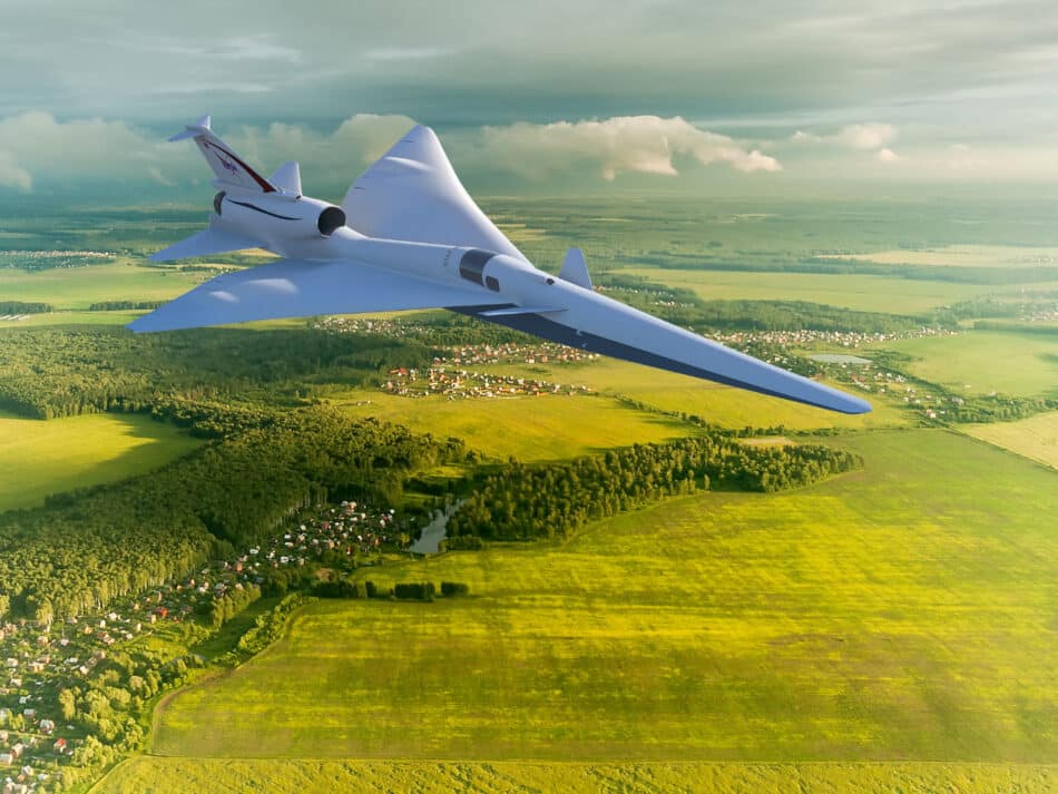 Un avión supersónico silencioso: ¿cómo es posible? El X-59 de la NASA está en cocina