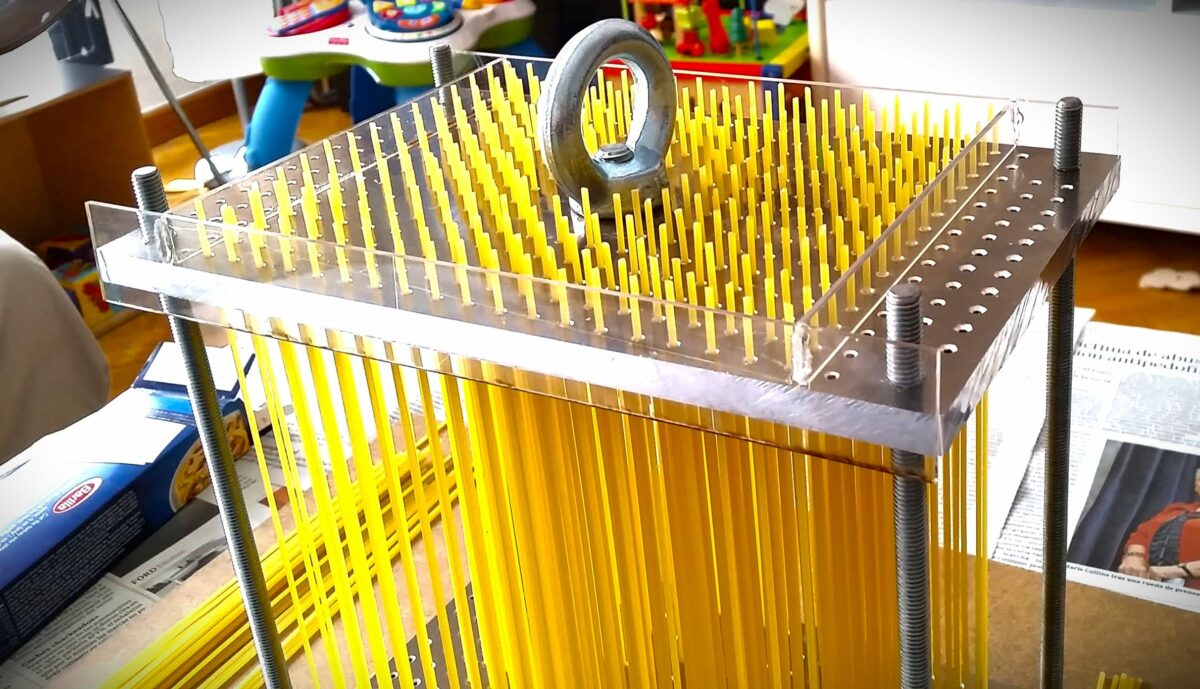 Experimento: ¿Podemos elevar un coche tirando de él con espaguetis?