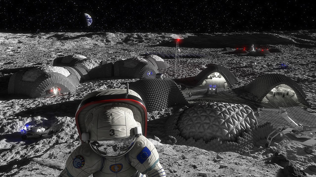 Los astronautas podrán fabricar ladrillos para construir la base en la Luna usando un microondas
