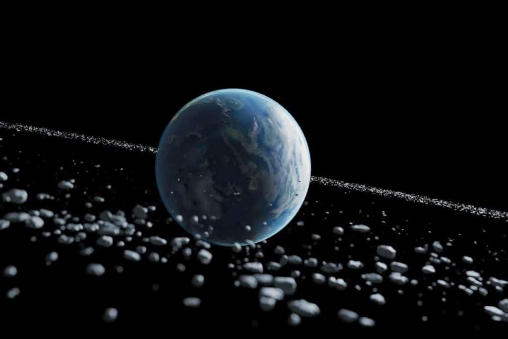 La Tierra pudo haber tenido un anillo como el de Saturno, y fue desastroso 1 anillos de la Tierra