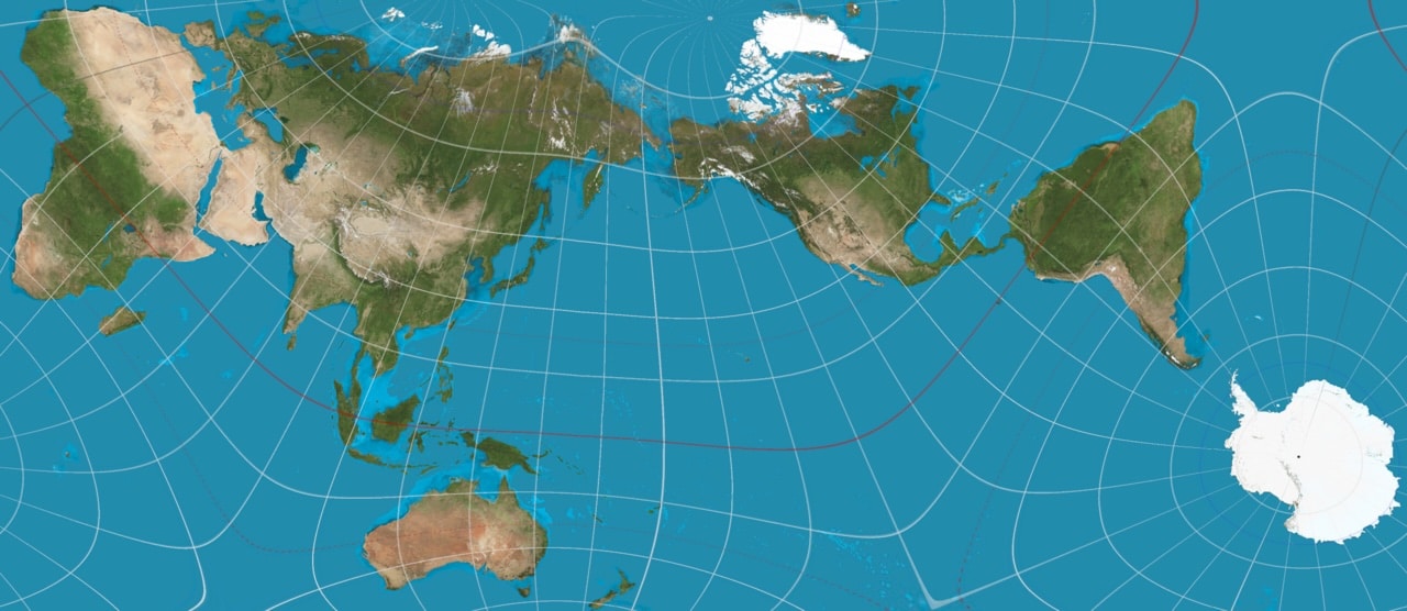 Este es el mapa del mundo más correcto, y nos enseña a mirar el planeta con otros ojos