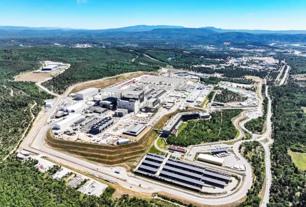 El Reactor Termonuclear Experimental Internacional (ITER) que se está construyendo en Francia se ha completado en un 80%. Imagen: ITER