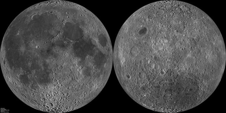 caras de la luna