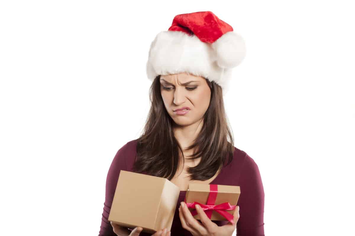 Regalos de Navidad insultantes: no regales un calendario de autoayuda