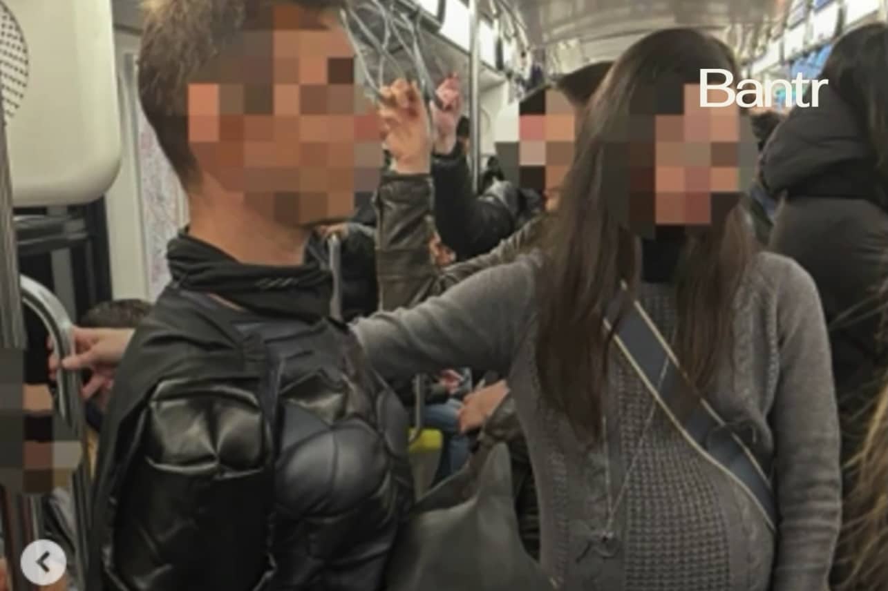 El efecto Batman en el metro hace a la gente portarse bien