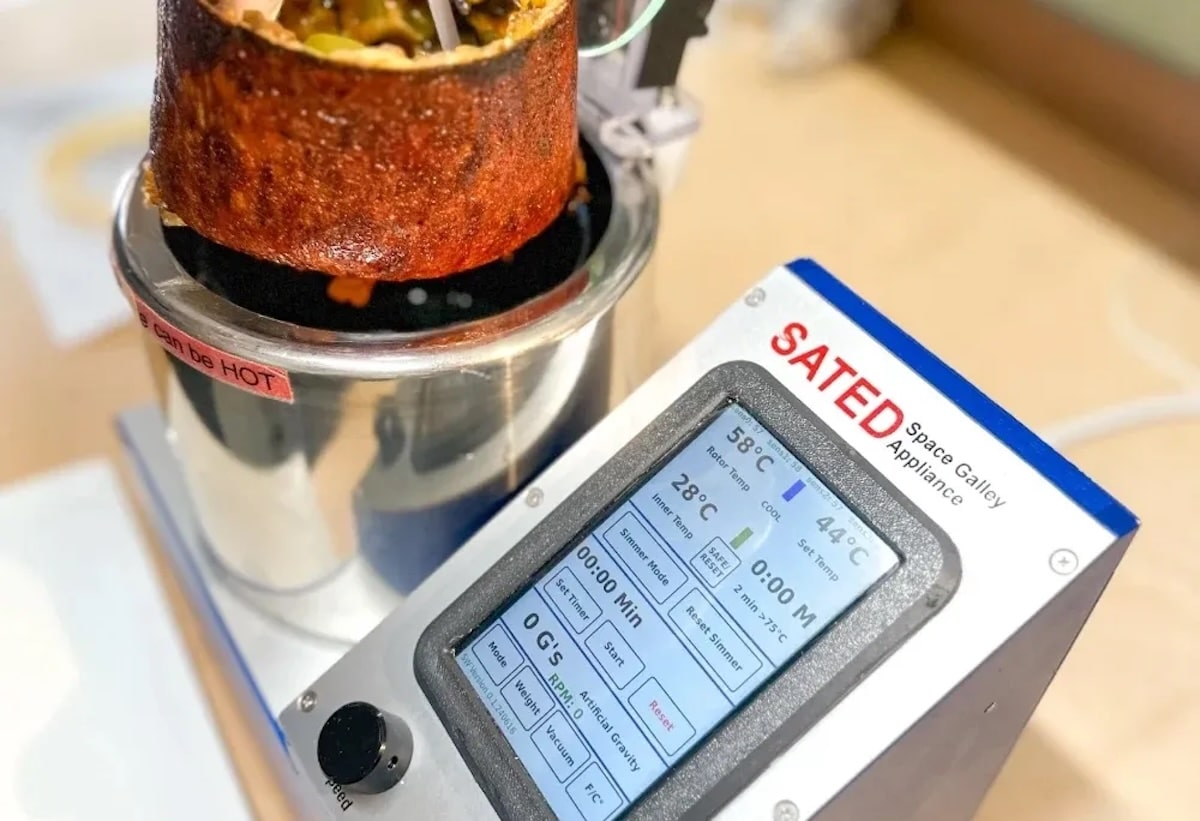 Los astronautas de la NASA podrán cocinar en el espacio pizza (cilíndrica)