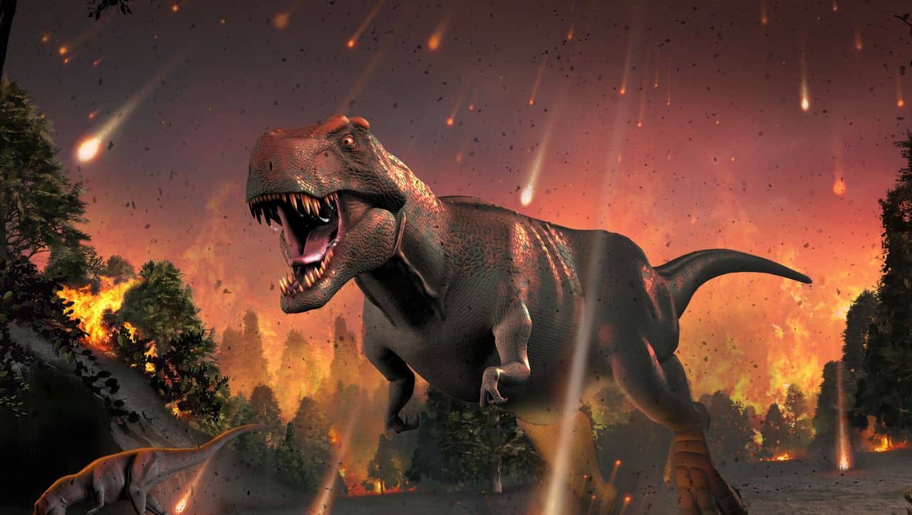Hay que reescribir la historia de los días en que se extinguieron los dinosaurios por el asteroide