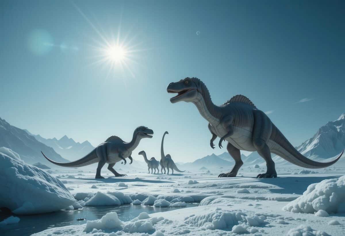 Dinosaurios en la nieve: así sobrevivieron en el Polo Sur hace 120 millones de años