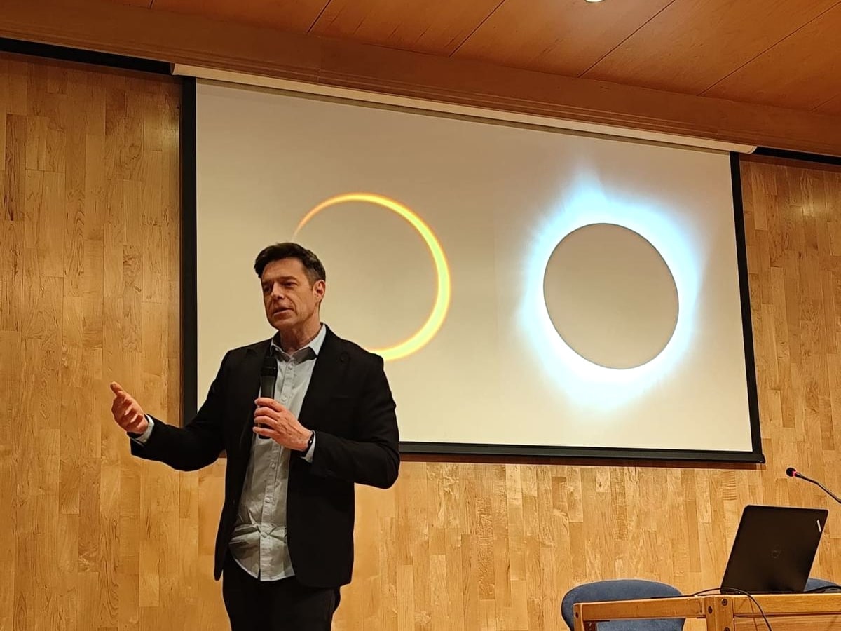 Darío Pescador, director de Quo, en Soria: «El eclipse de agosto de 2026 es una oportunidad para asombrarse y construir una historia que contar»