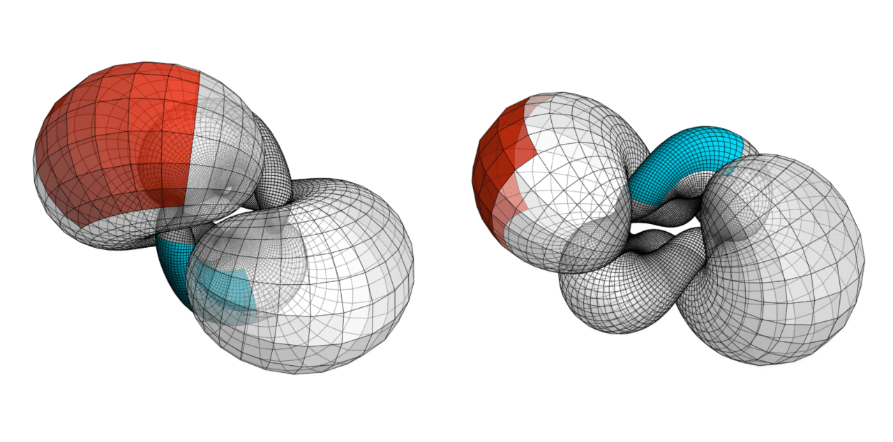 Tras muchos años de investigación, ha sido posible, por primera vez, encontrar un caso concreto que demuestre que, incluso en el caso de superficies cerradas con forma de rosquilla, los datos de medición locales no determinan necesariamente una única forma global.