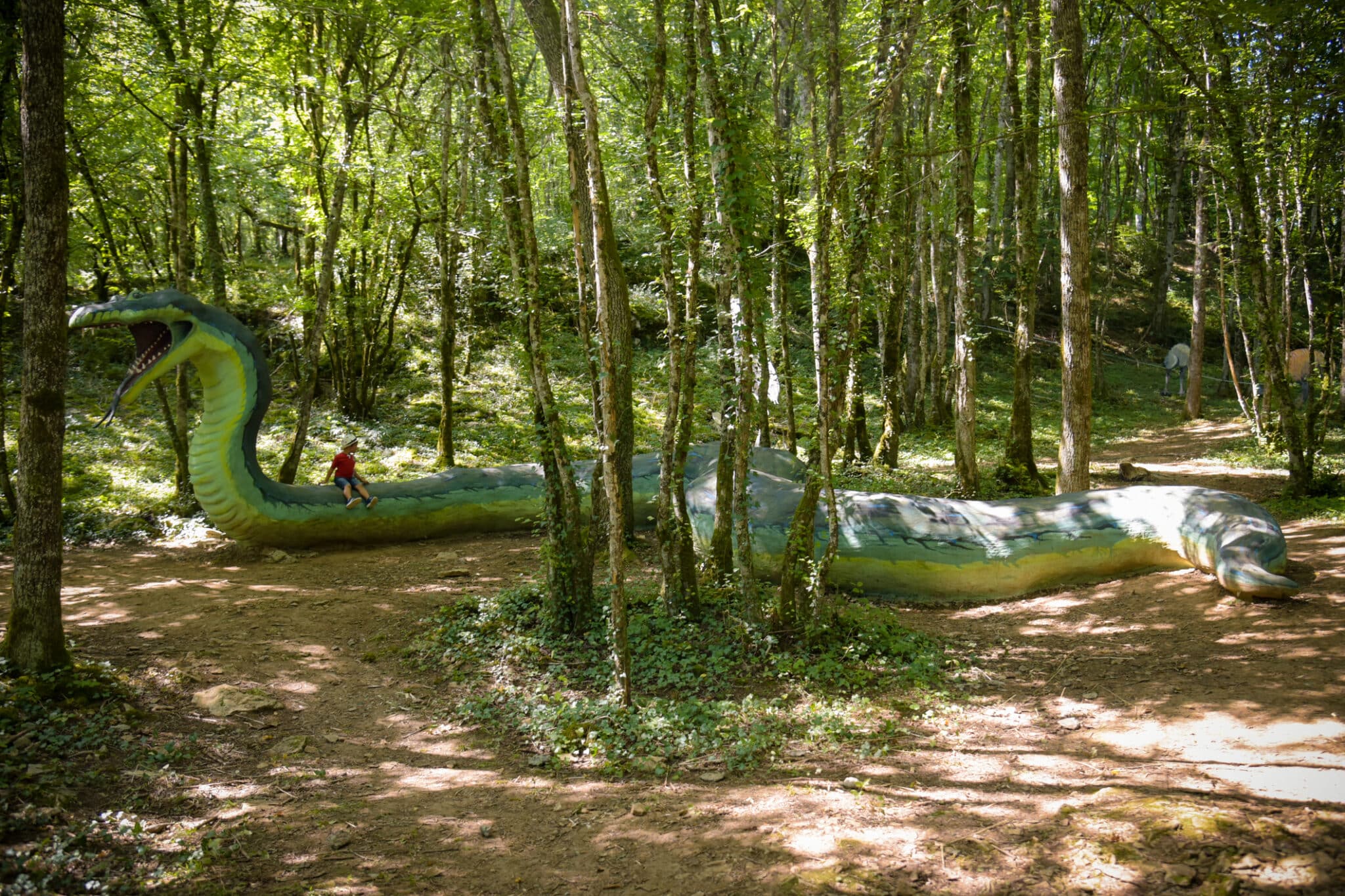 Recreación de Titanoboa