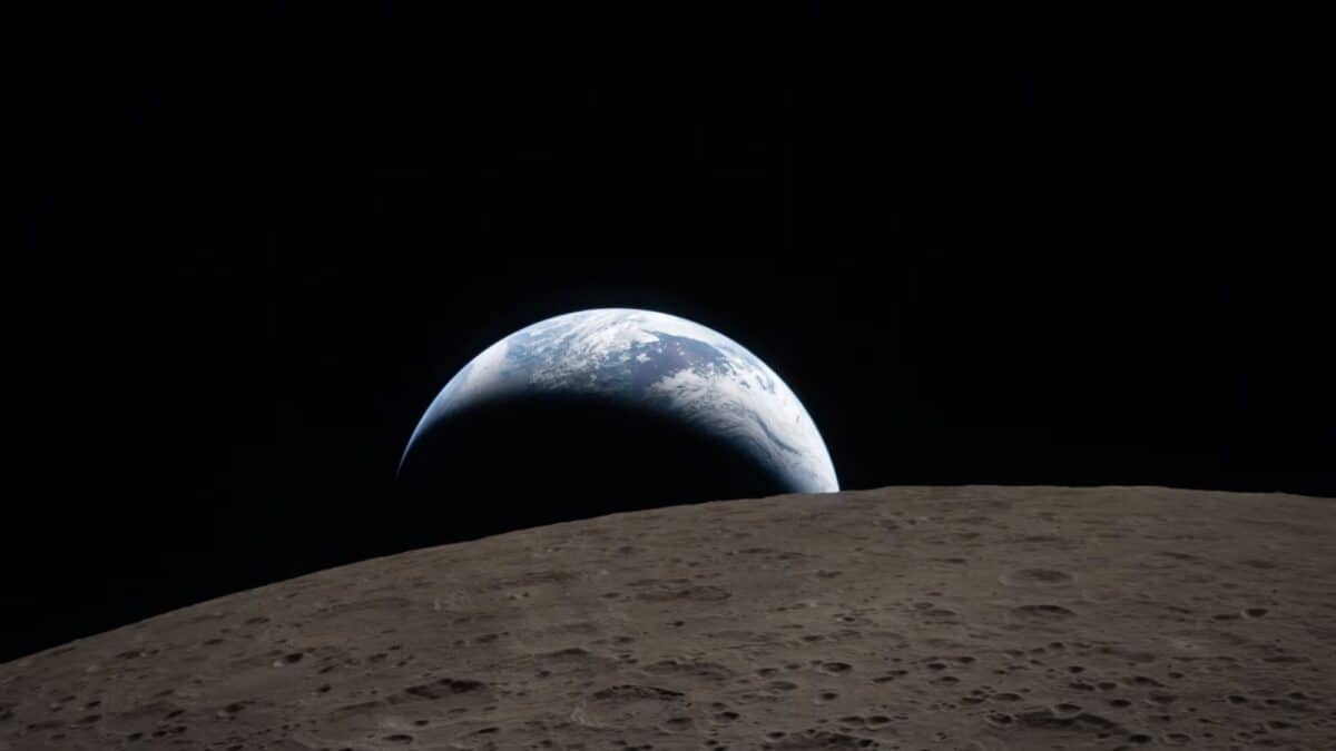 Earthset: Puesta de la Tierra, la foto más impresionante de Artemis II desde la Luna