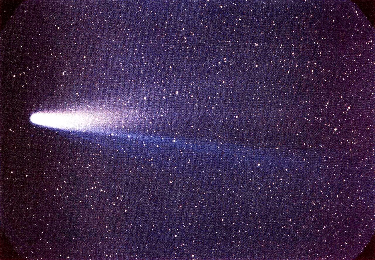 cometa Halley en 1986